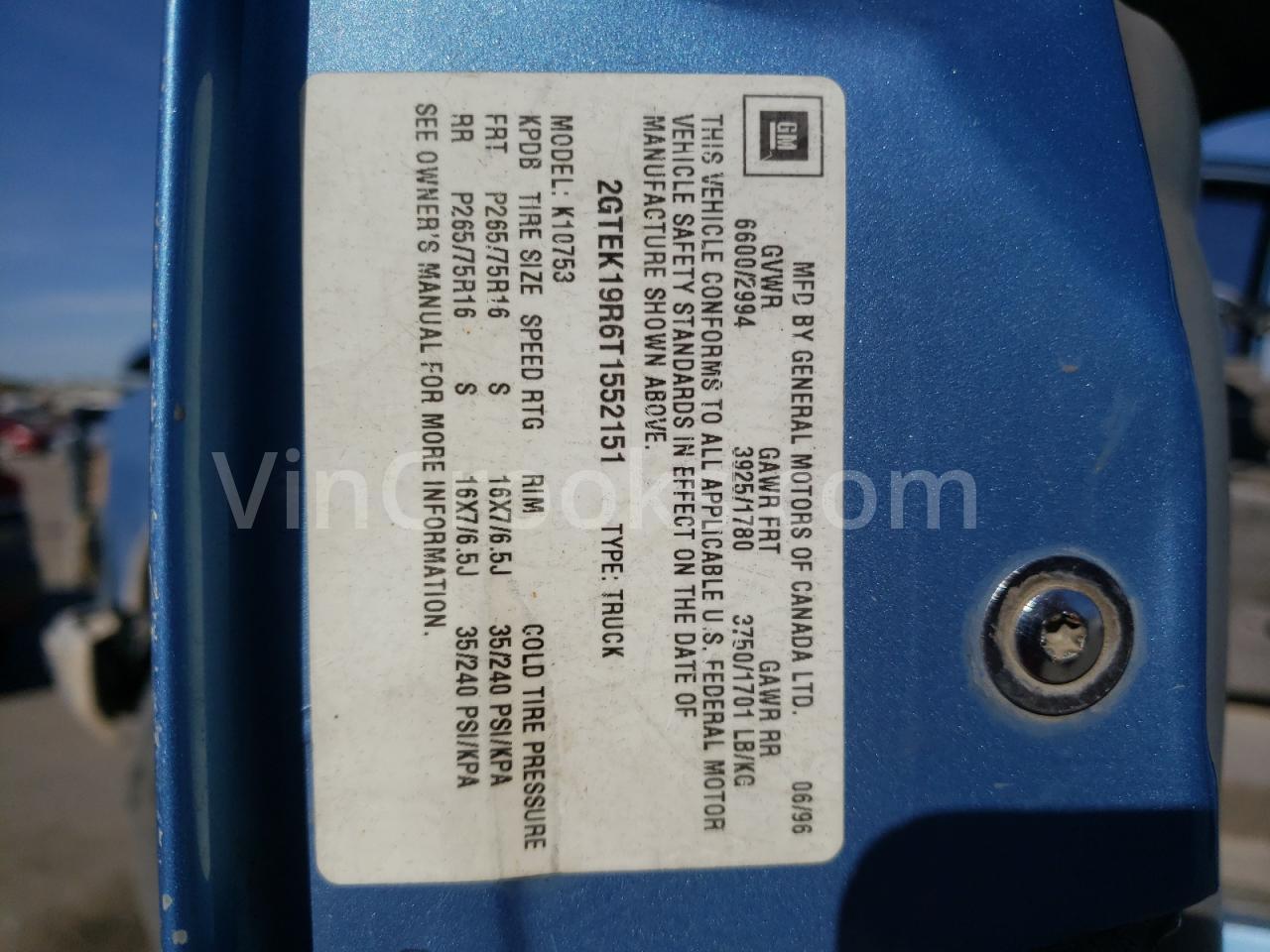 2GTEK19R6T1552151