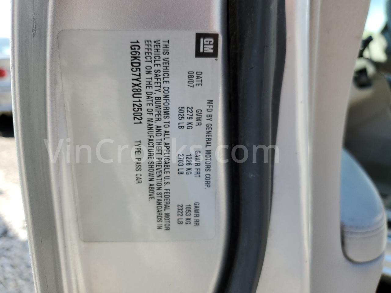 1G6KD57YX8U125021