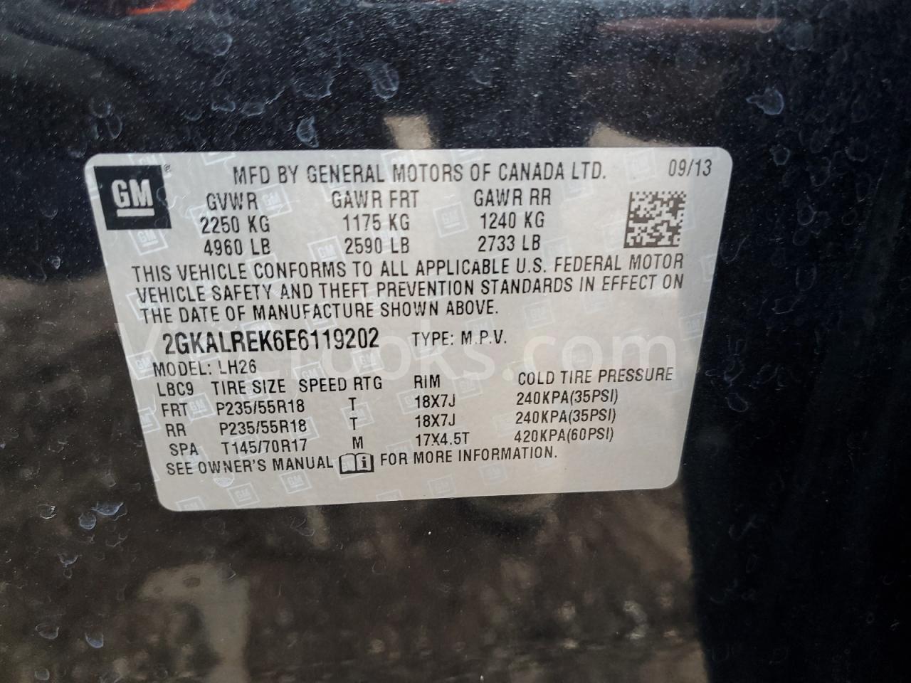 2GKALREK6E6119202