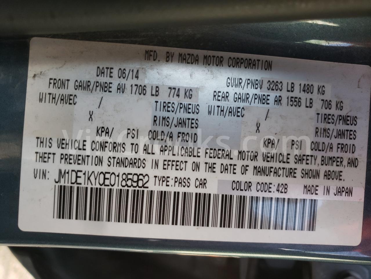 JM1DE1KY0E0185962