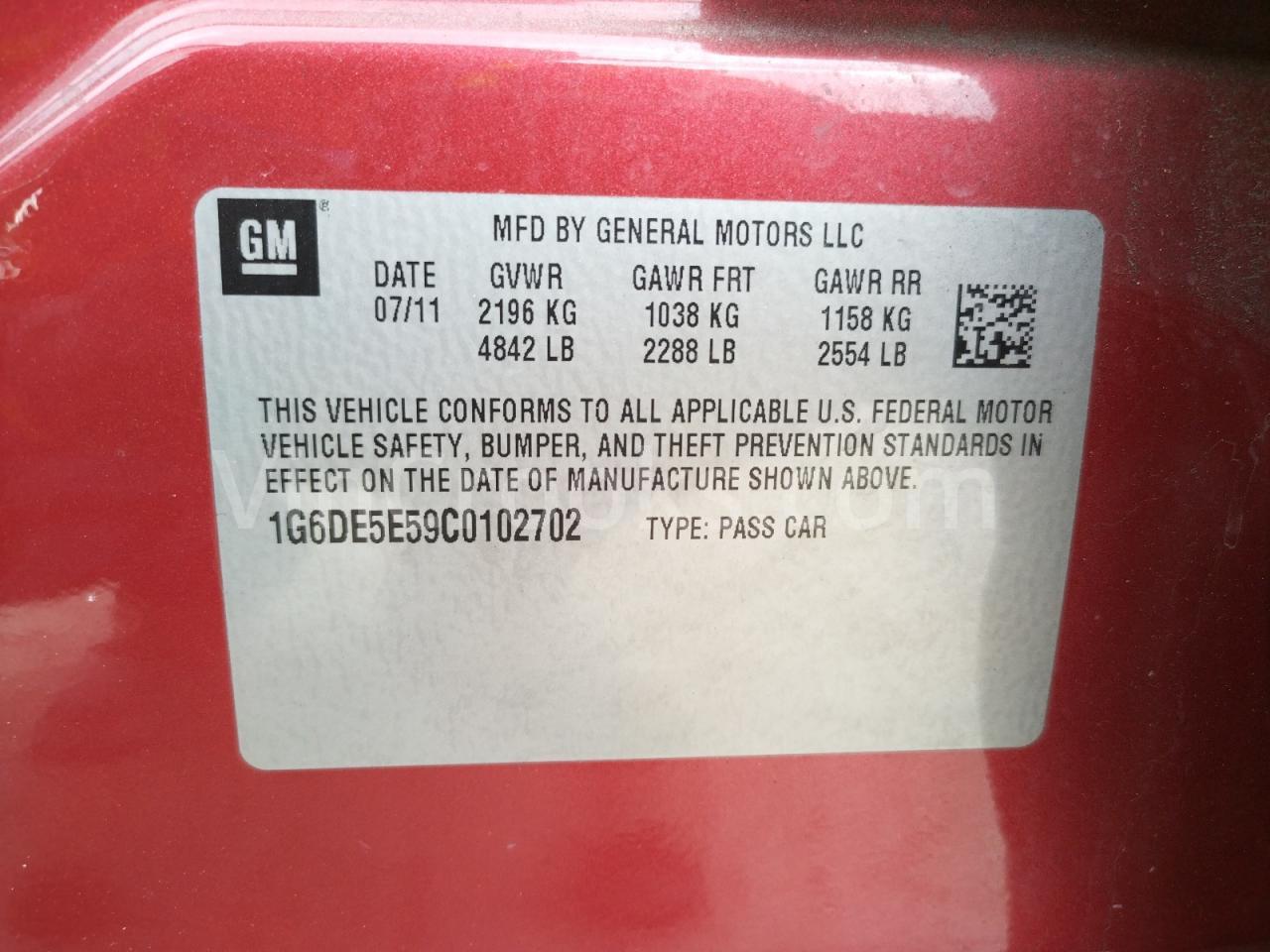 1G6DE5E59C0102702