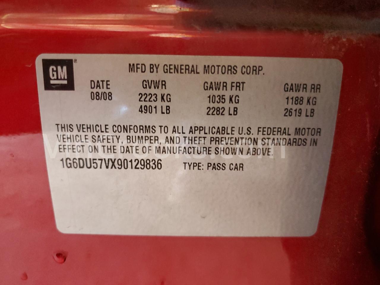 1G6DU57VX90129836