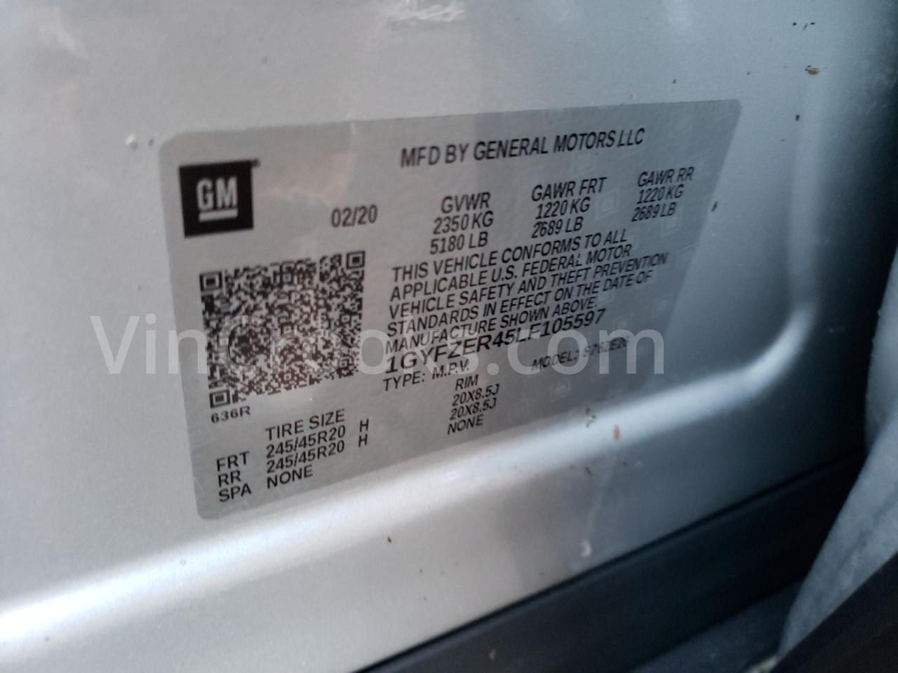 1GYFZER45LF105597