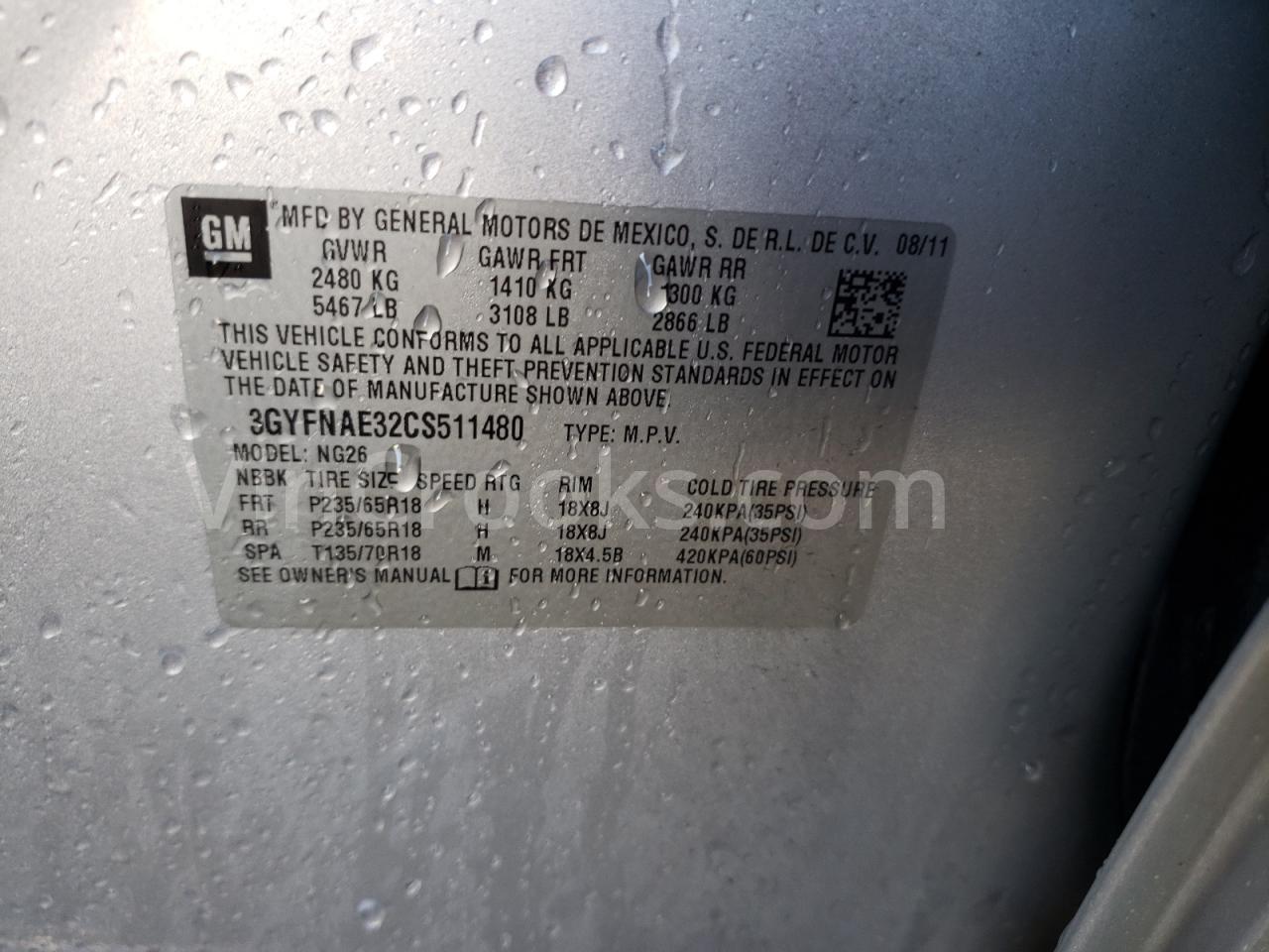 3GYFNAE32CS511480