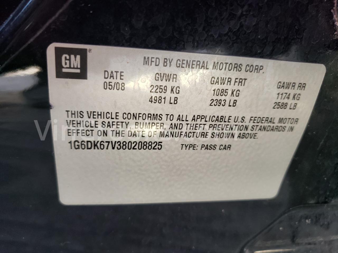 1G6DK67V380208825