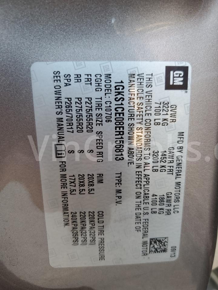 1GKS1CE08ER156813