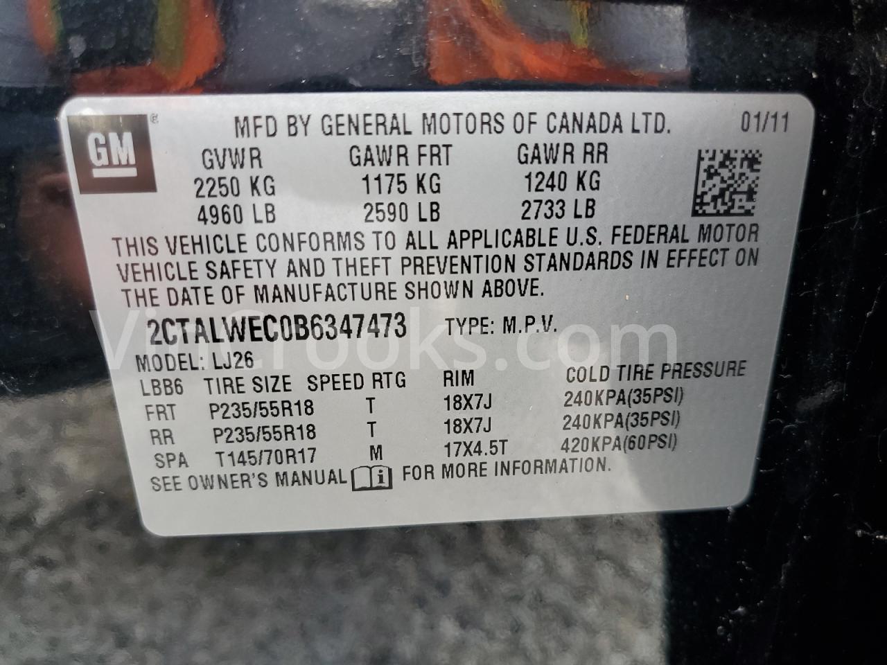 2CTALWEC0B6347473