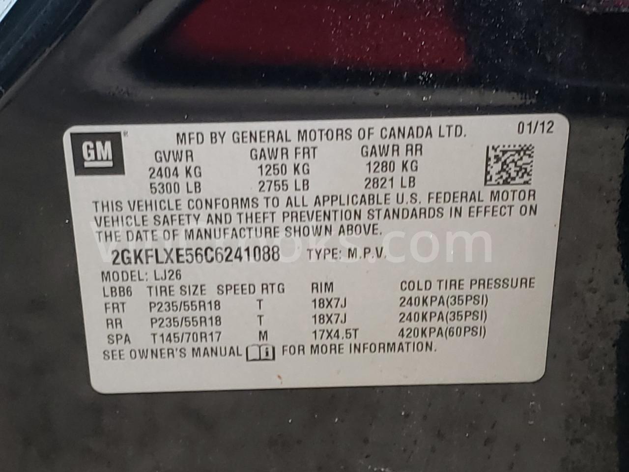 2GKFLXE56C6241088