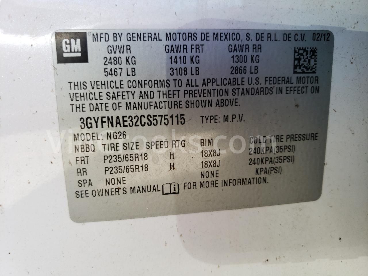 3GYFNAE32CS575115