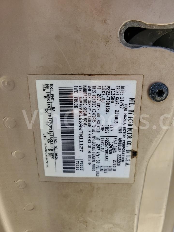 4F4YR16X4WTM11127