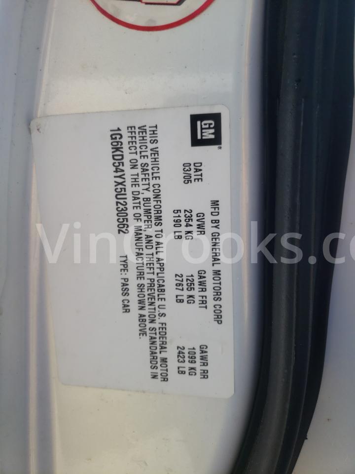 1G6KD54YX5U230562