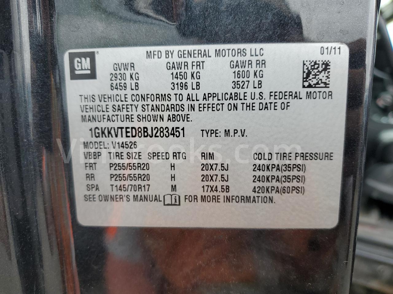 1GKKVTED8BJ283451