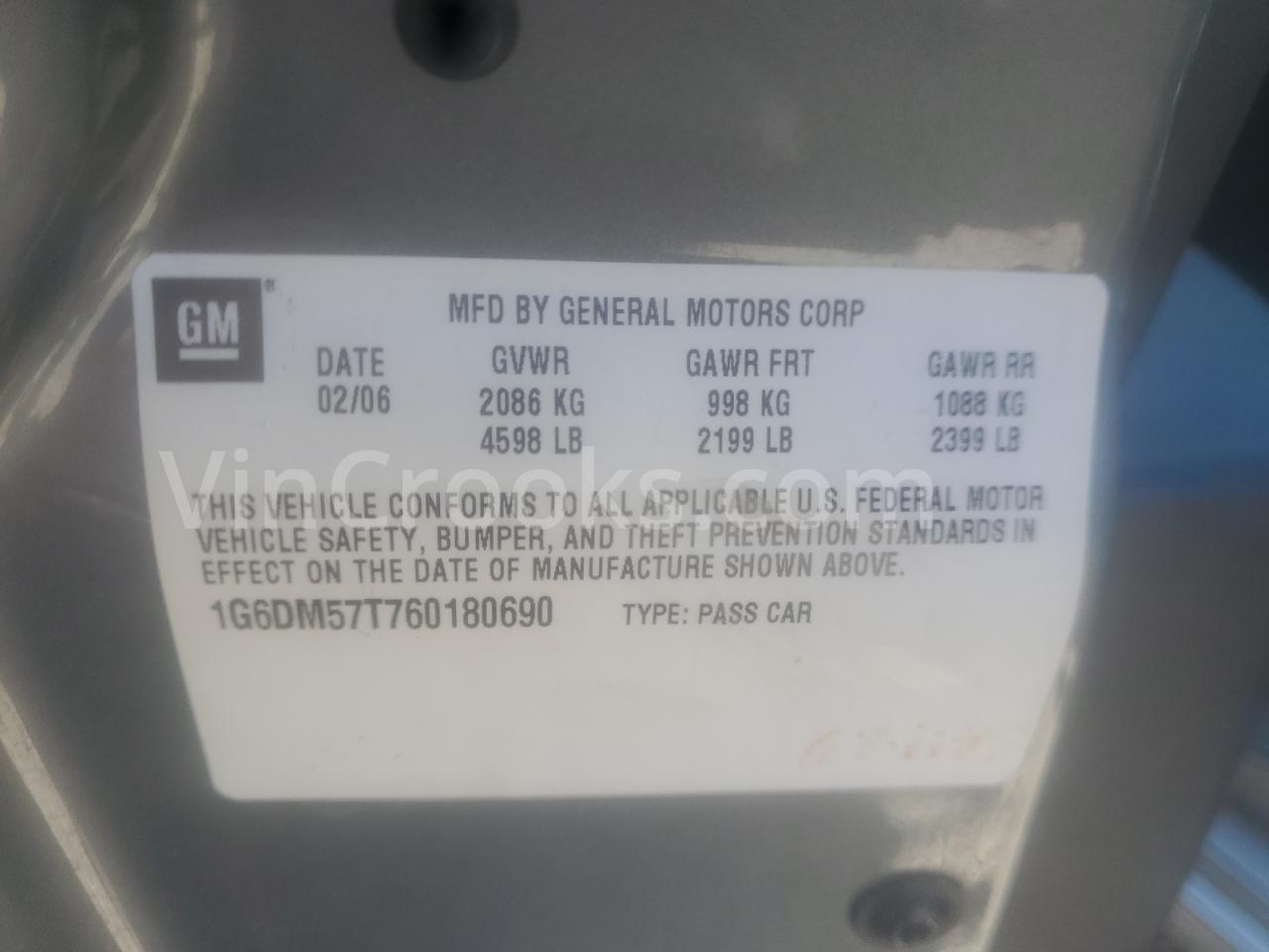 1G6DM57T760180690
