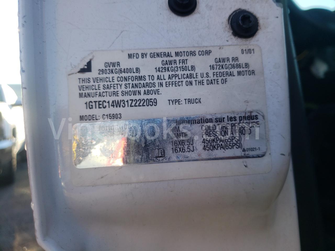 1GTEC14W31Z222059