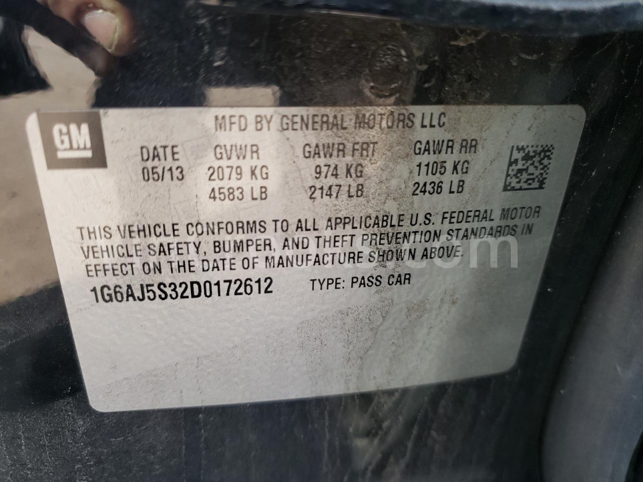 1G6AJ5S32D0172612