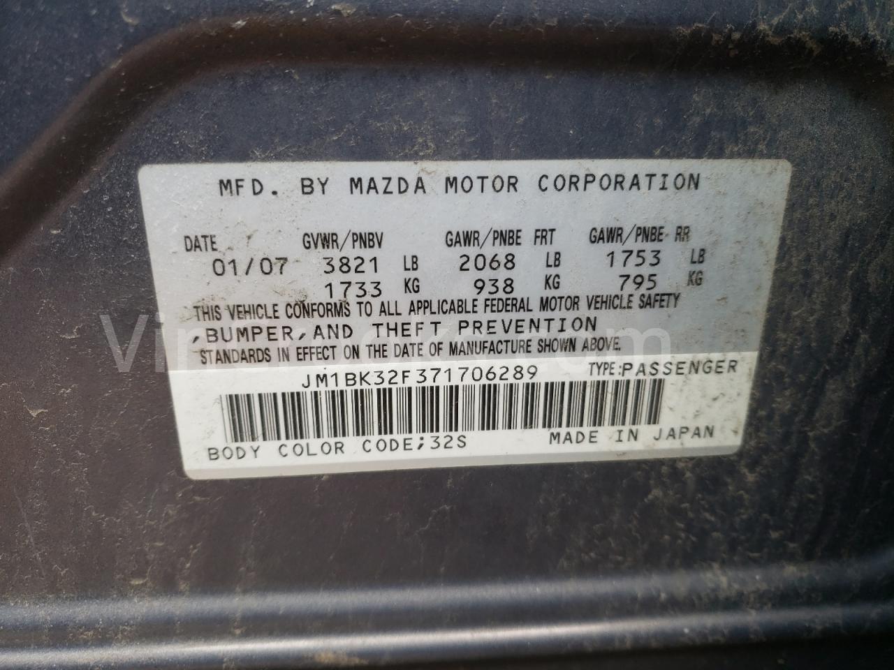 JM1BK32F371706289