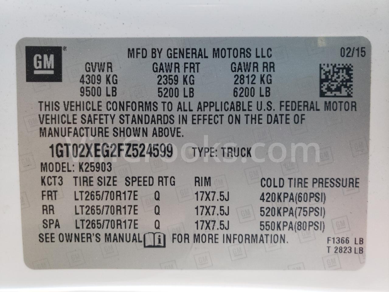 1GT02XEG2FZ524599