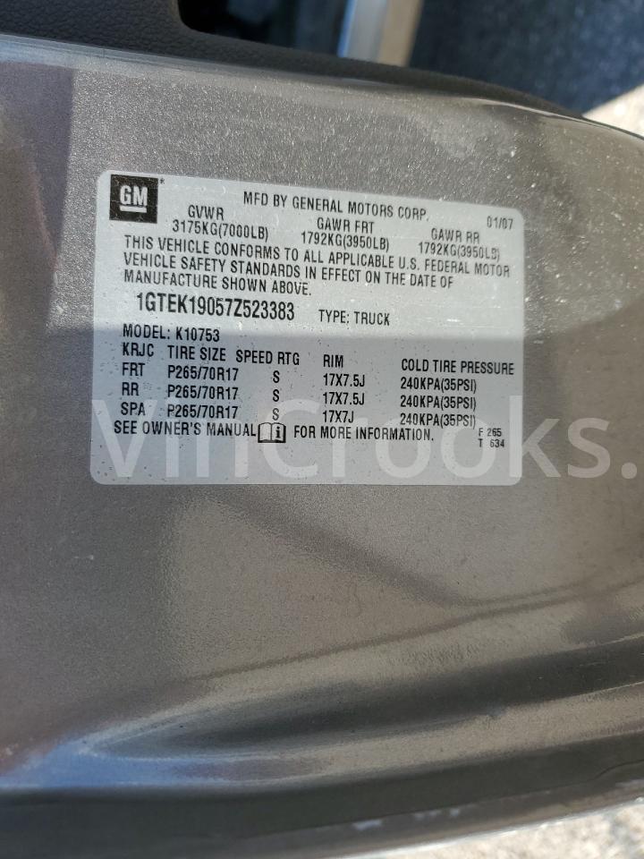 1GTEK19057Z523383