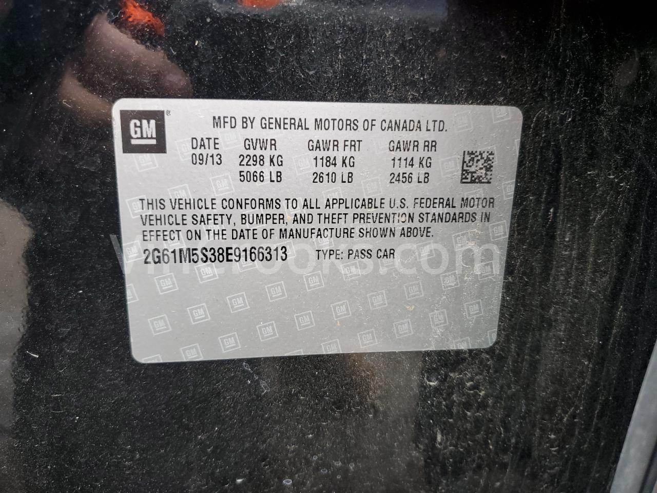 2G61M5S38E9166313