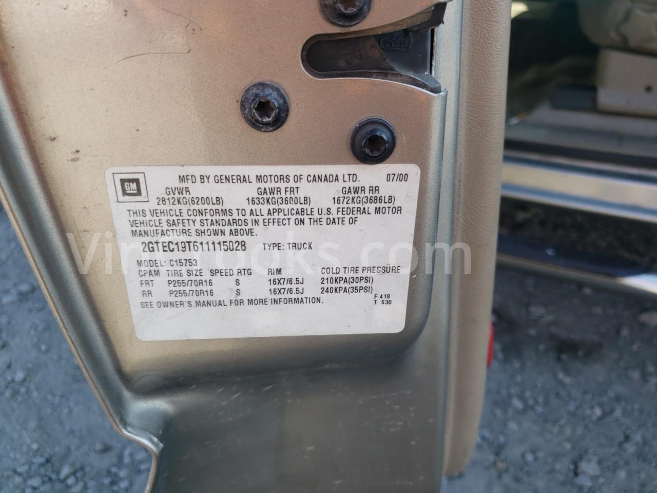 2GTEC19T611115028