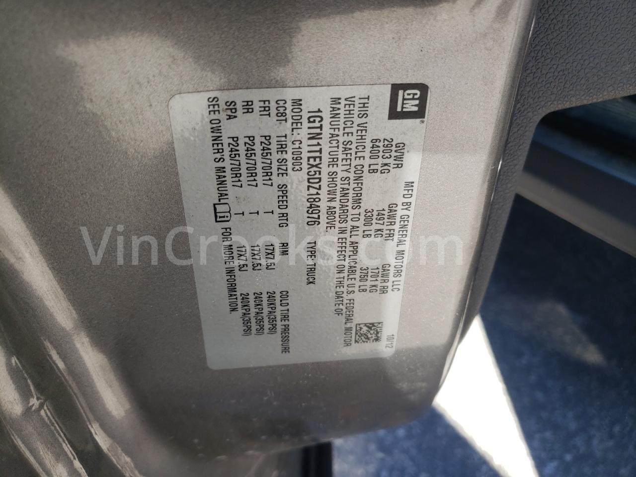 1GTN1TEX5DZ184976