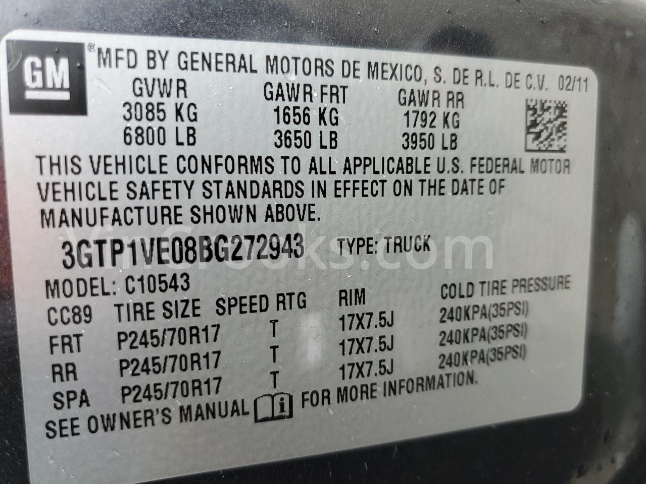 3GTP1VE08BG272943