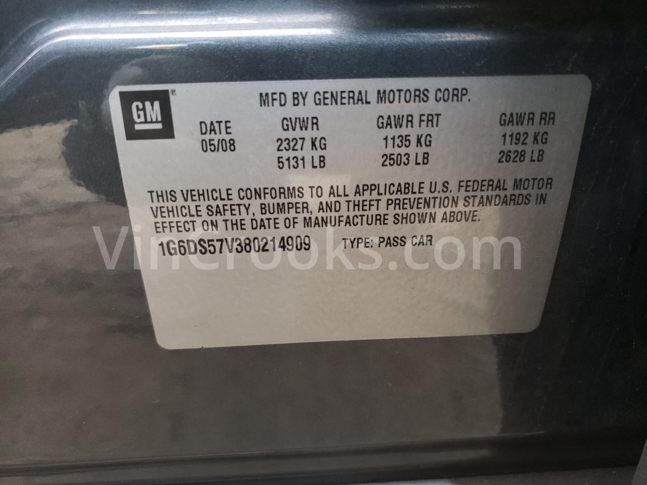 1G6DS57V380214909