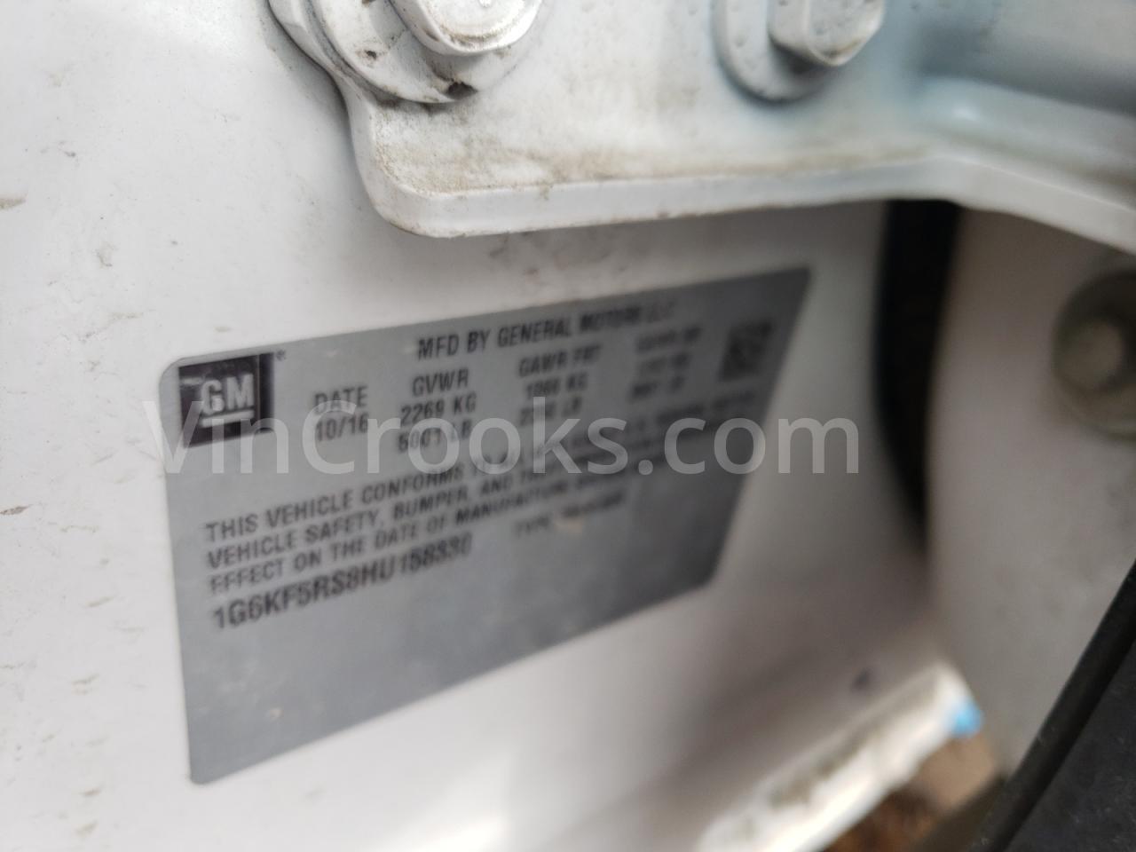 1G6KF5RS8HU158330