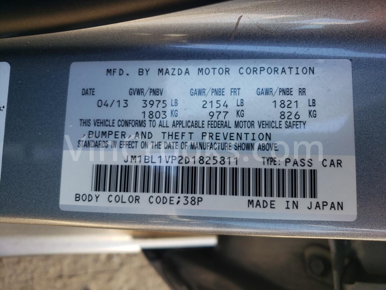 JM1BL1VP2D1825811