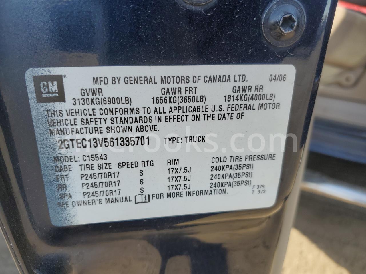 2GTEC13V561335701