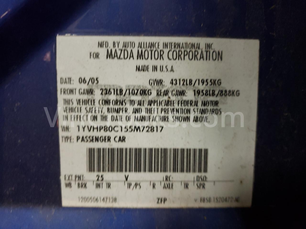 1YVHP80C155M72817