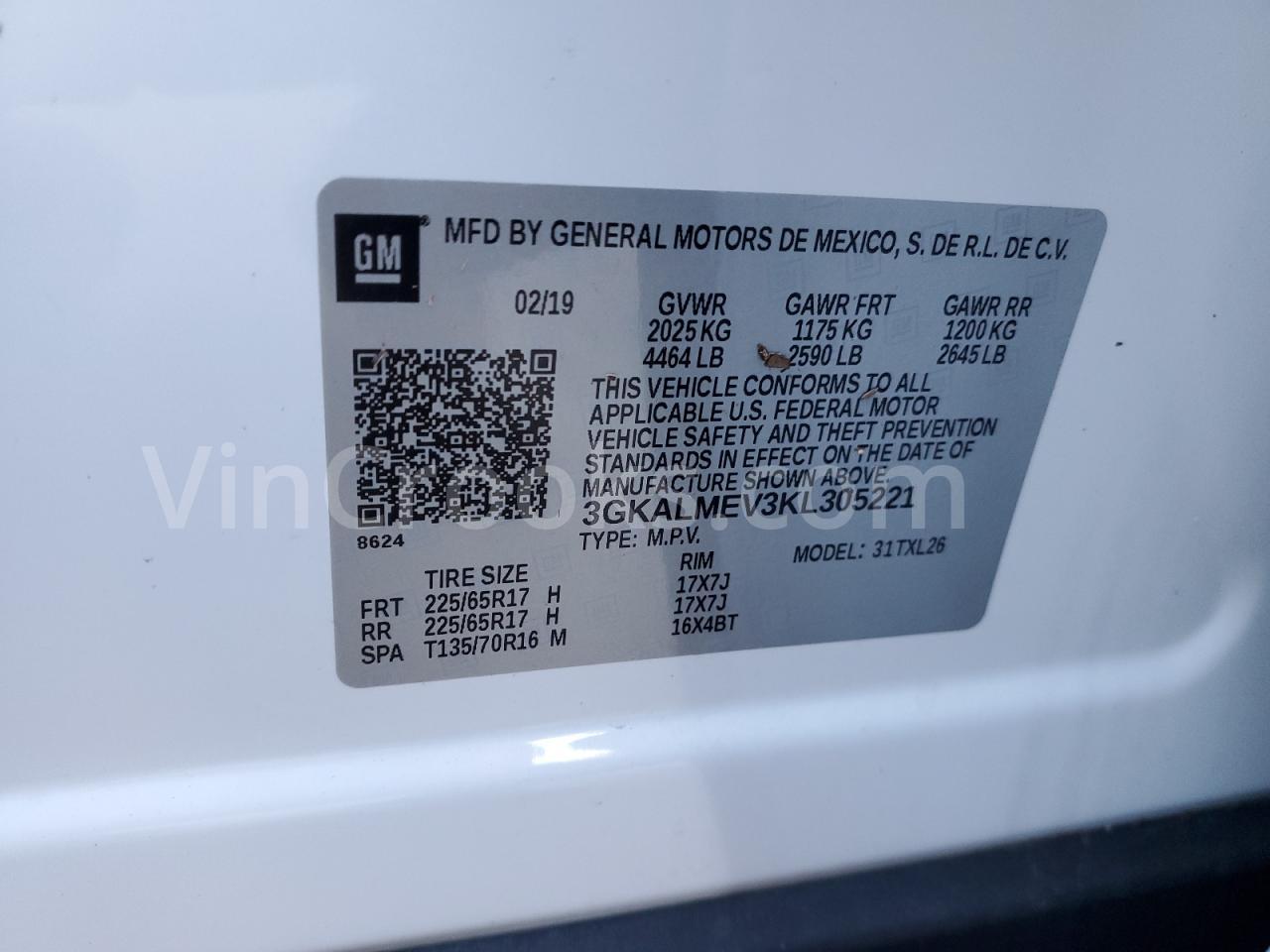 3GKALMEV3KL305221