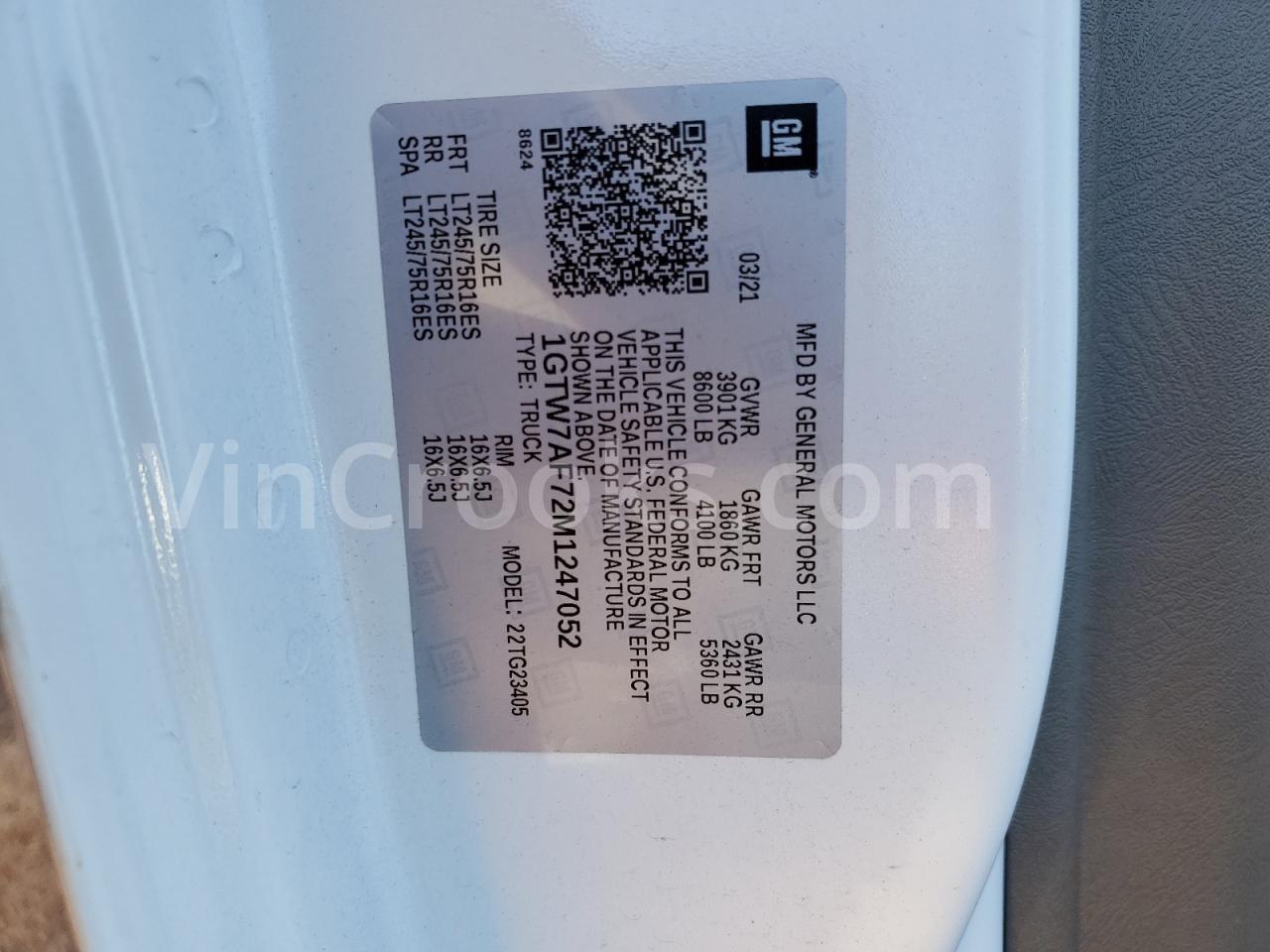 1GTW7AF72M1247052