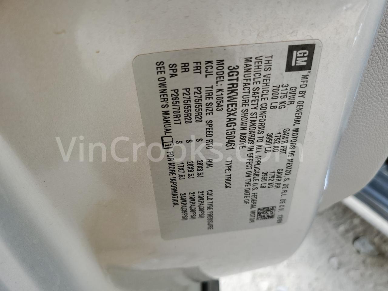3GTRKWE3XAG150461