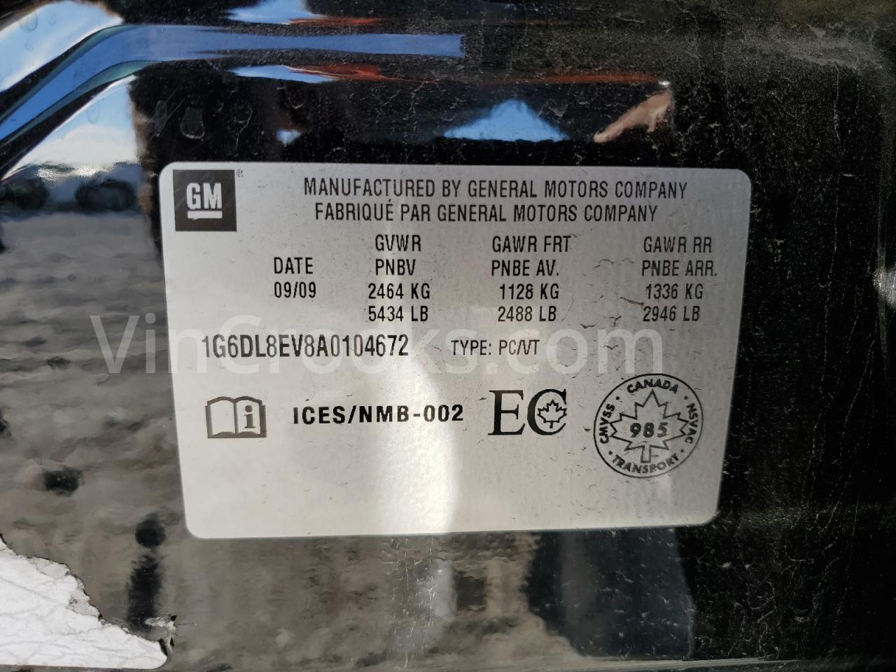 1G6DL8EV8A0104672