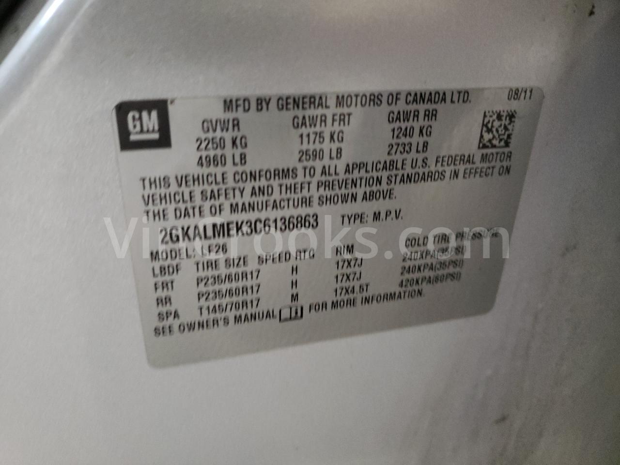 2GKALMEK3C6136863
