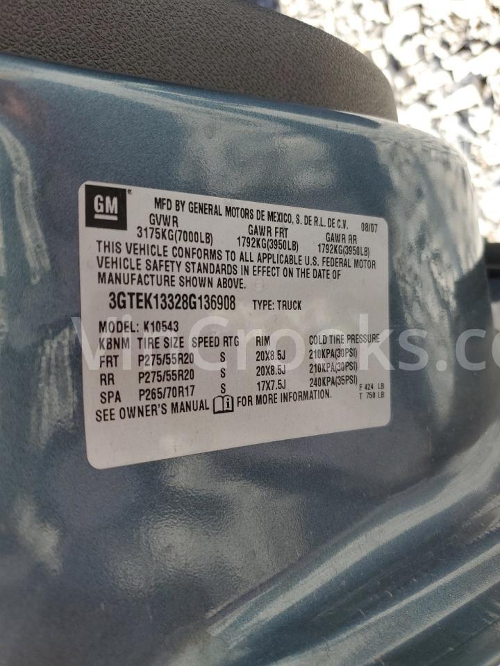 3GTEK13328G136908