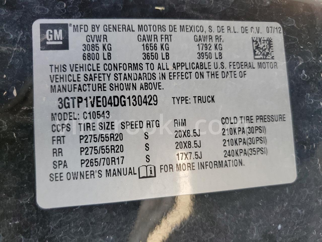 3GTP1VE04DG130429