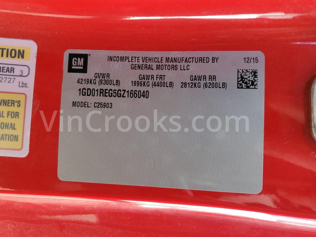 1GD01REG5GZ166040