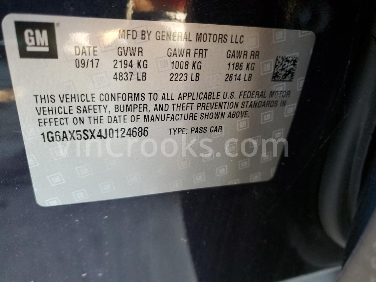 1G6AX5SX4J0124686