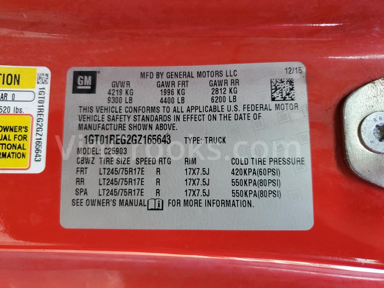 1GT01REG2GZ165643
