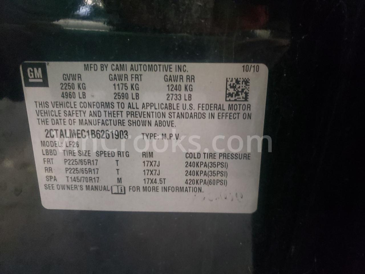 2CTALMEC1B6261903
