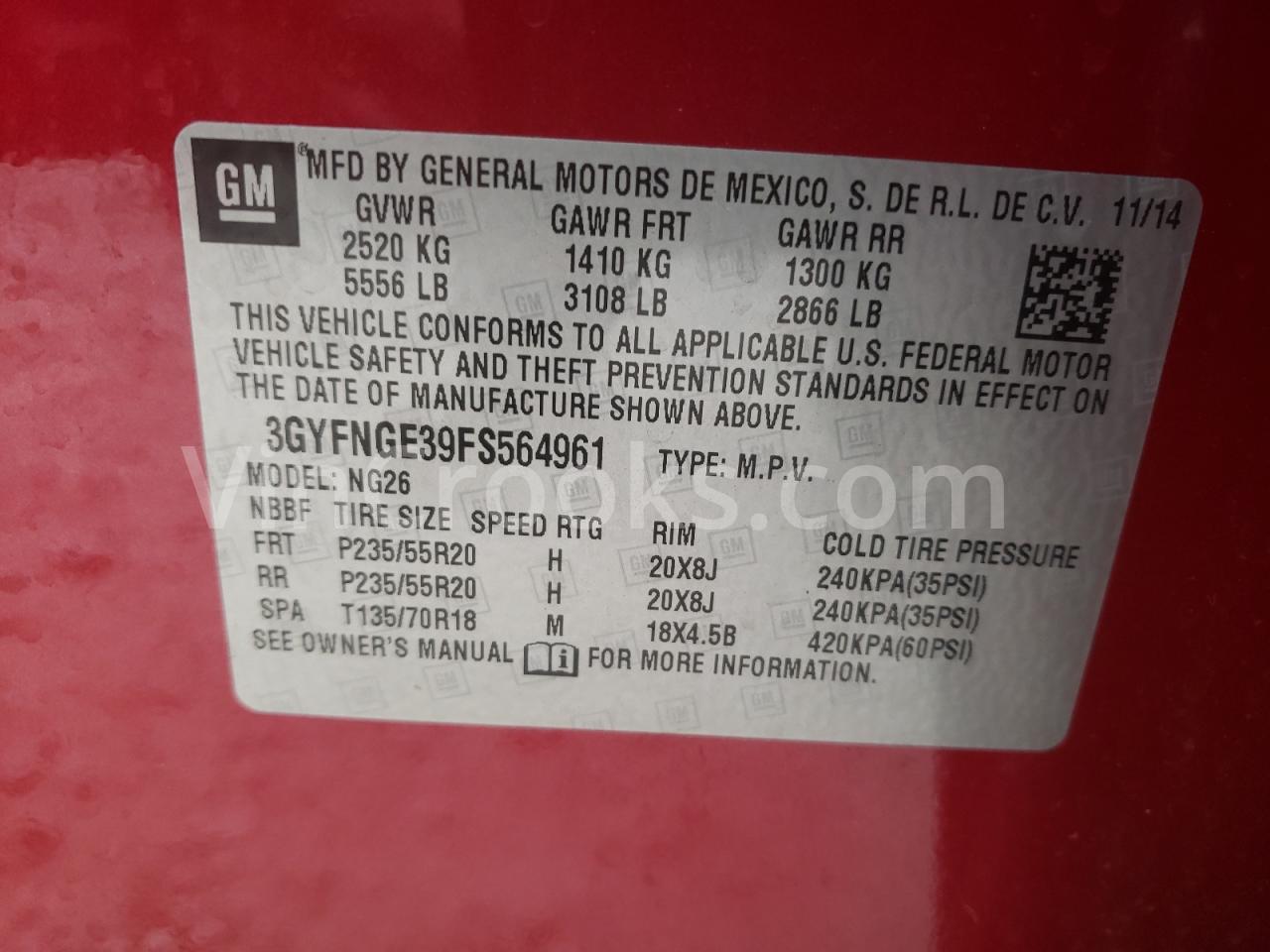 3GYFNGE39FS564961