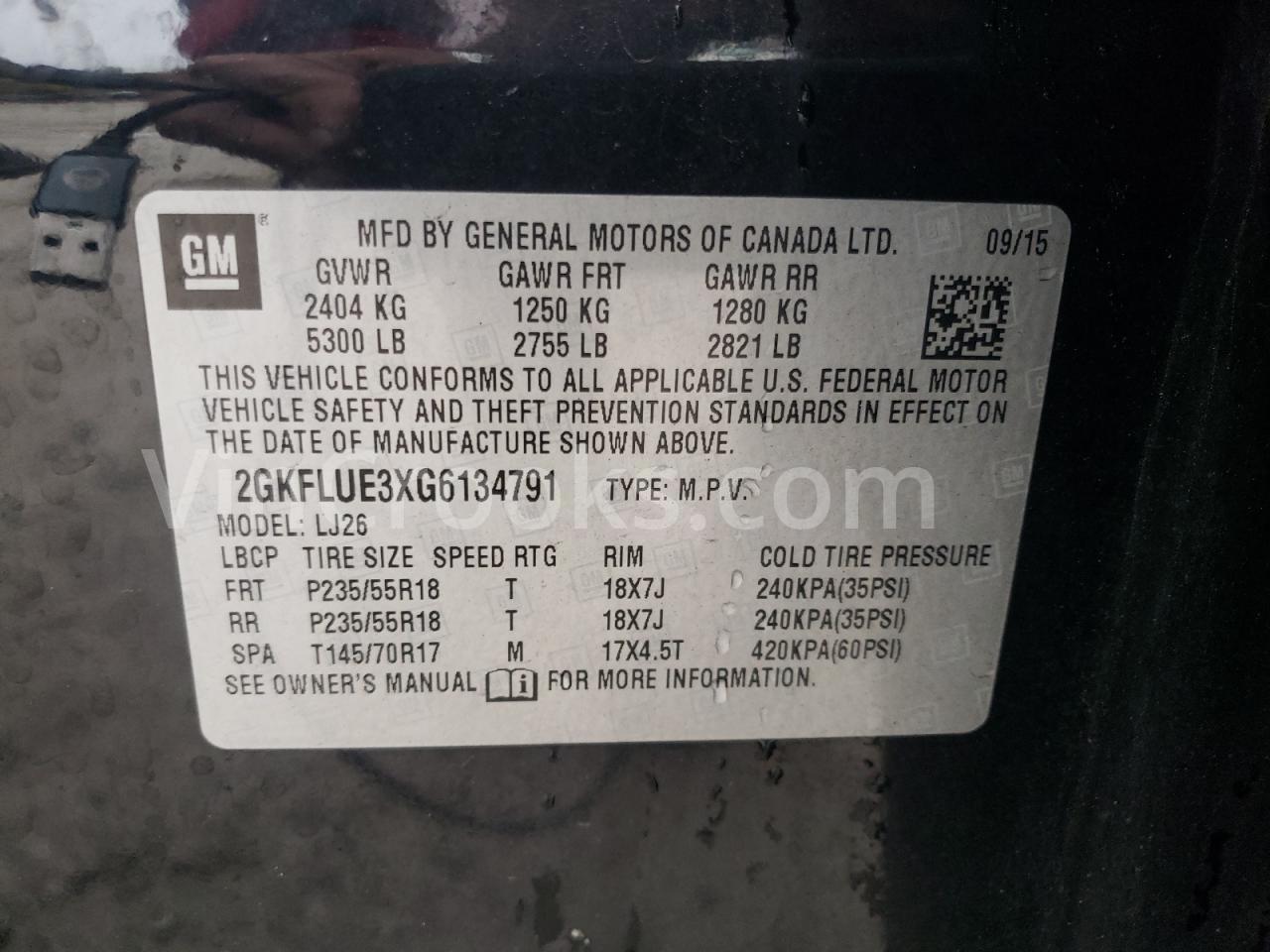2GKFLUE3XG6134791