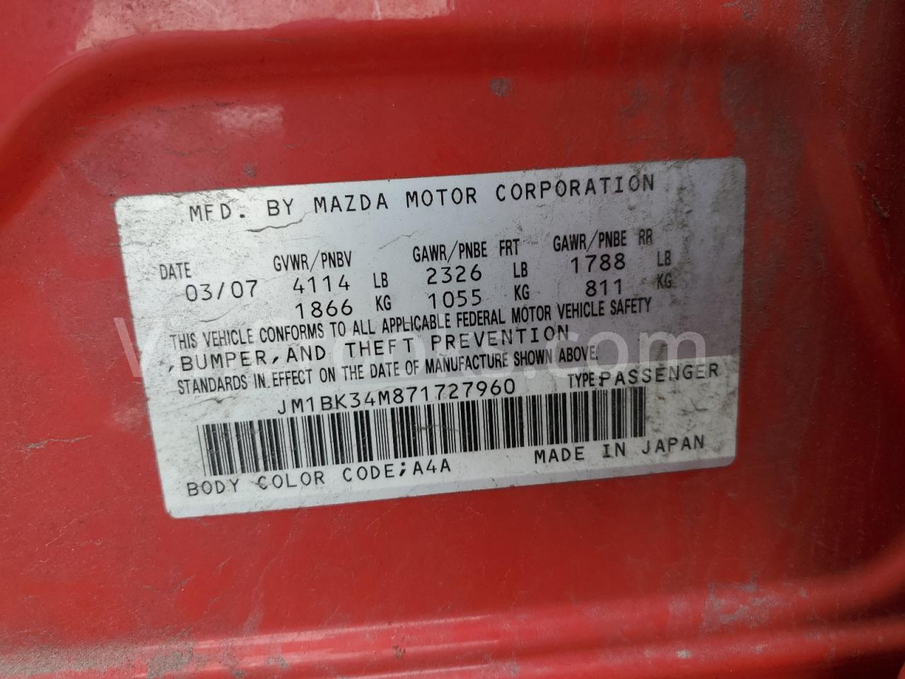 JM1BK34M871727960