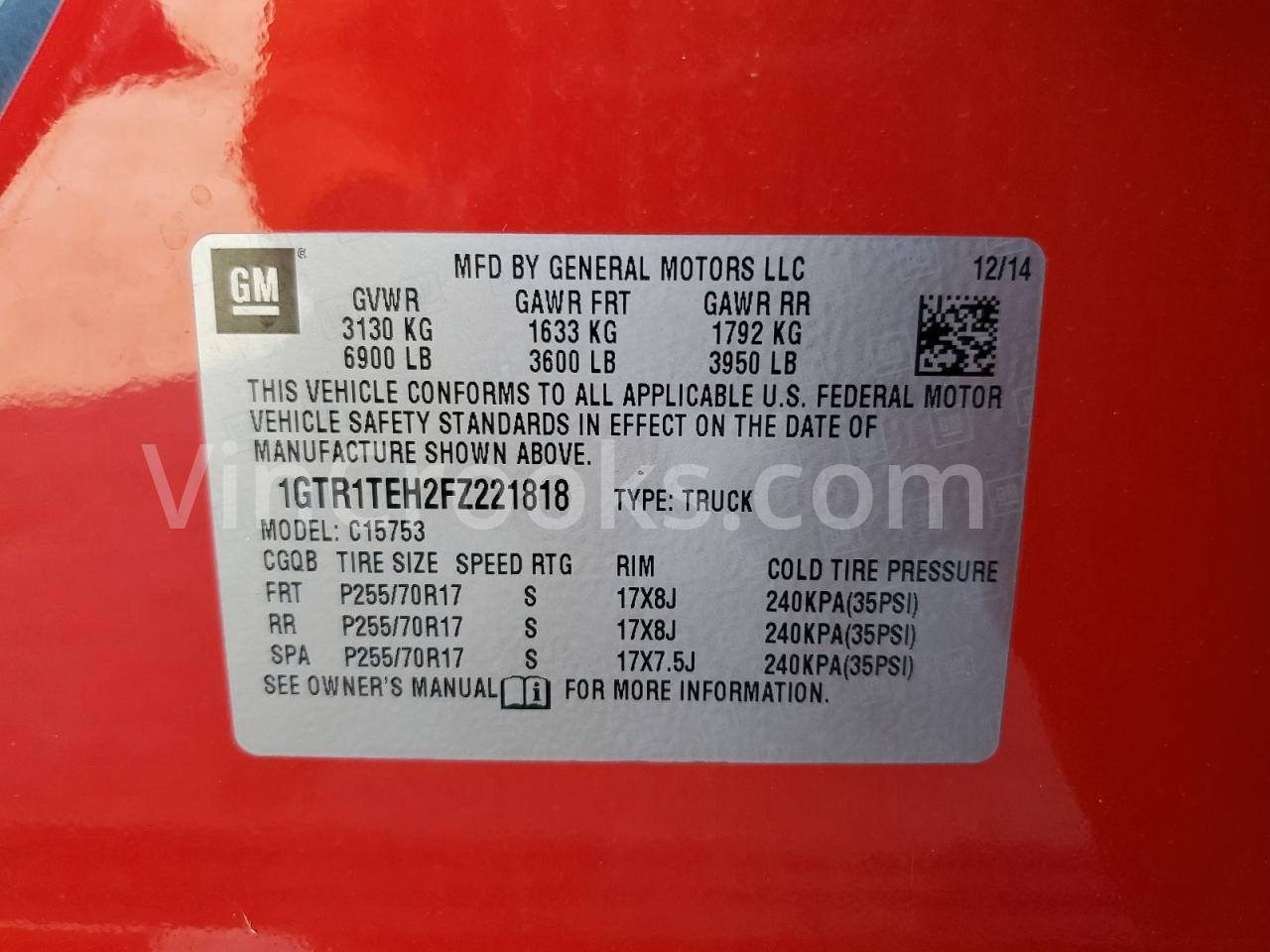 1GTR1TEH2FZ221818