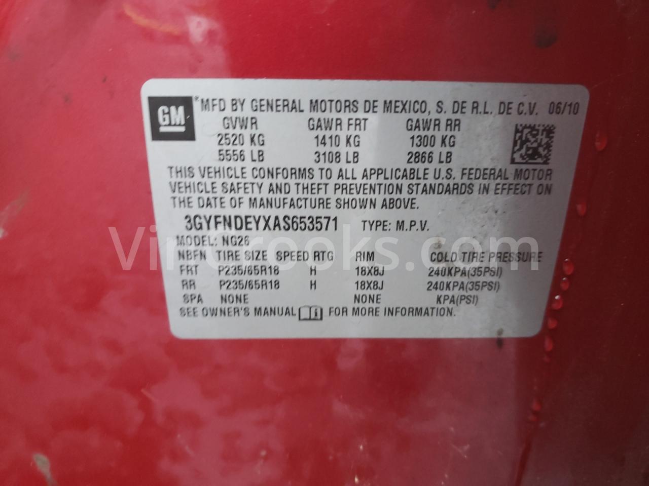 3GYFNDEYXAS653571