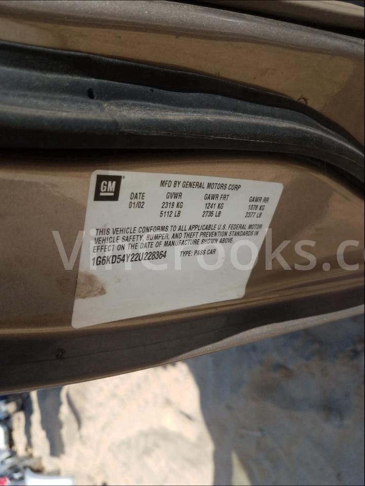 1G6KD54Y22U228364