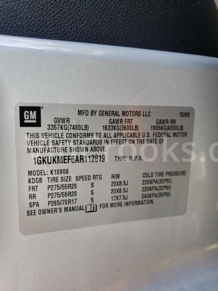 1GKUKMEF6AR112819