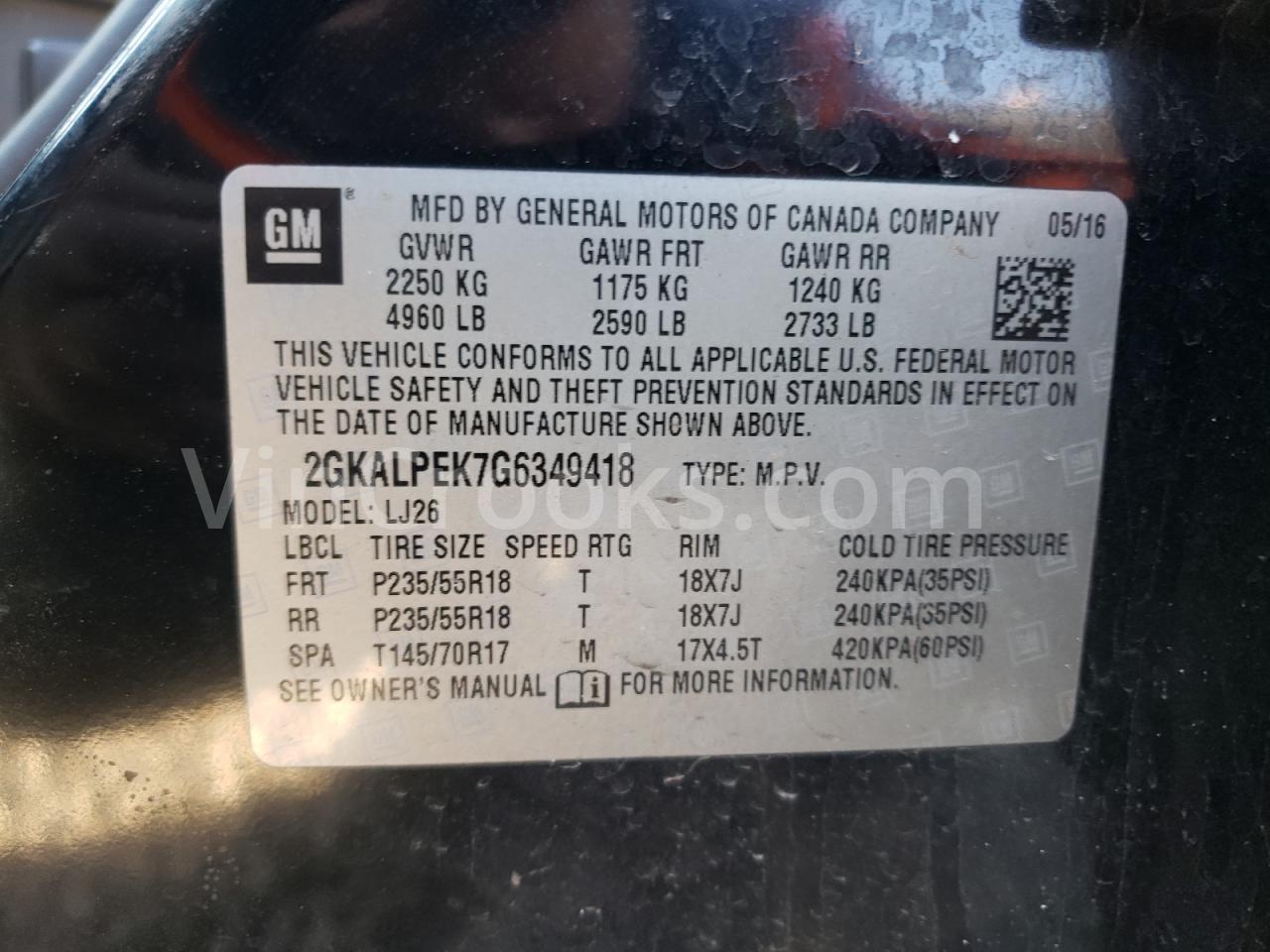 2GKALPEK7G6349418